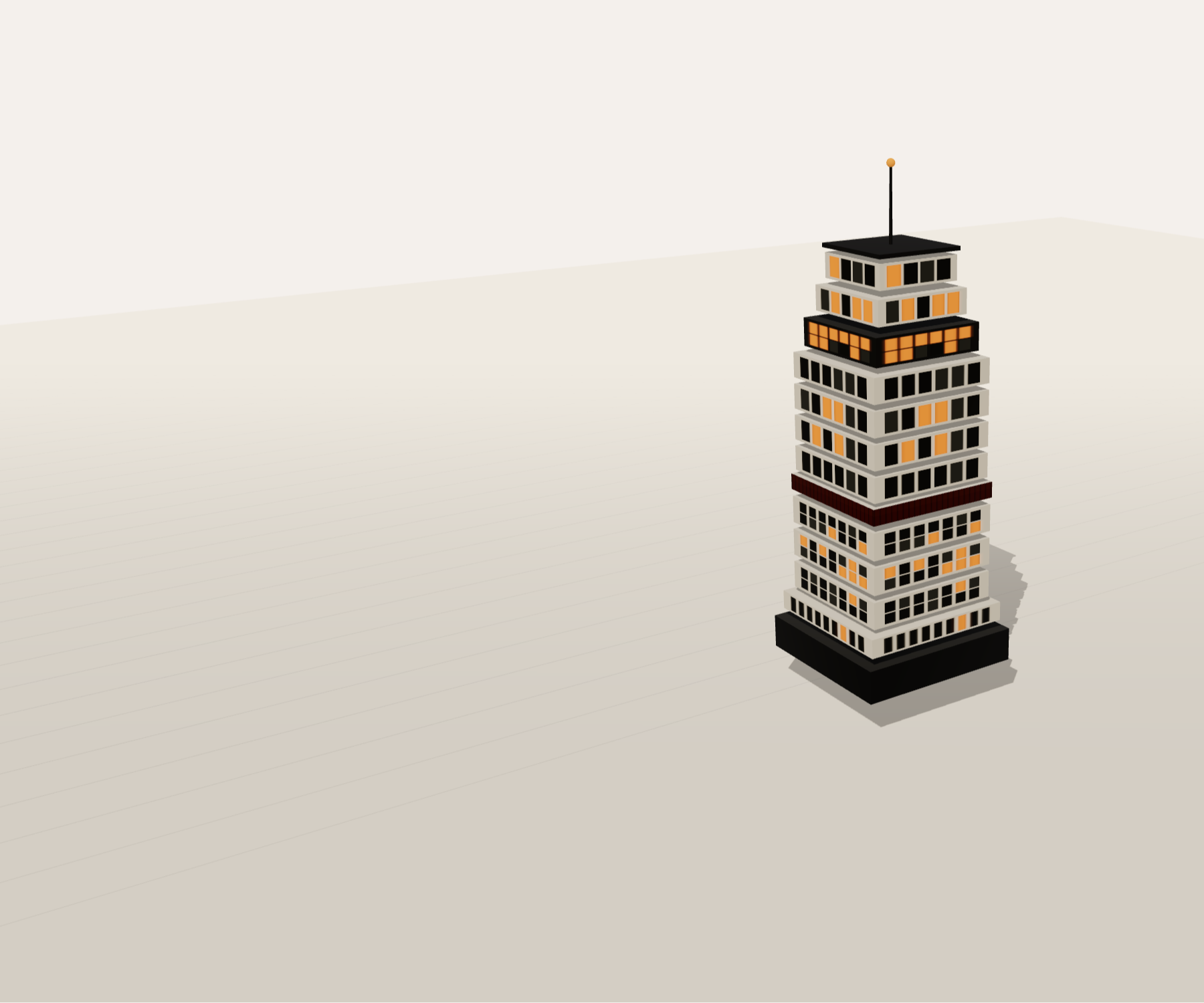 Torre RUDAM, render del proyecto